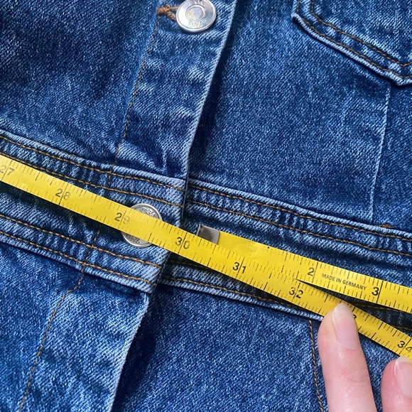 Zara Denim Button-Up Dress - Picture 8 of 9